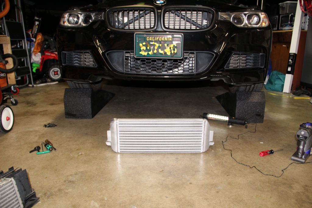 New intercooler ready to go in